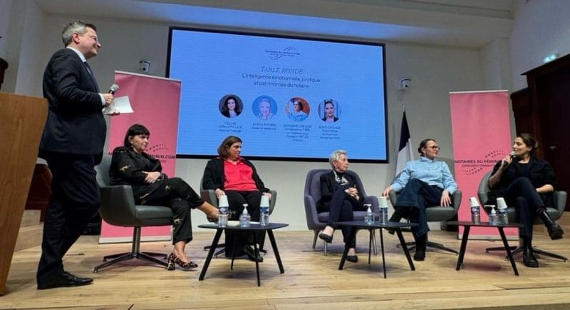 Table ronde aux rencontres de Notaires au féminin 2026