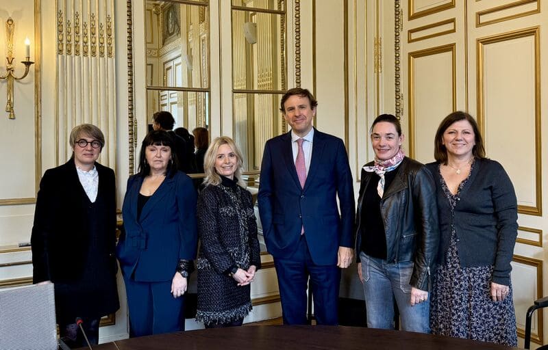 Signature d'une convention de partenariat entre Notaires au Féminin et le Conseil supérieur du Notariat.